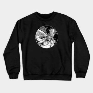 evolution of angel Crewneck Sweatshirt